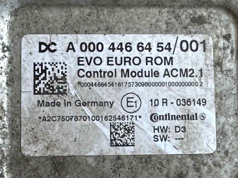MERCEDES ECU A0004466454 - Electrical system for Truck: picture 3 MERCEDES ECU A0004466454 - Electrical system for Truck: picture 3