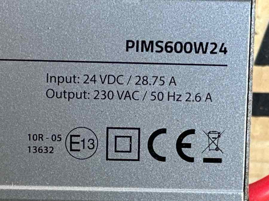 NEDIS PIMS600W24 24V DC TO 230 V - Electrical system for Truck: picture 4 NEDIS PIMS600W24 24V DC TO 230 V - Electrical system for Truck: picture 4