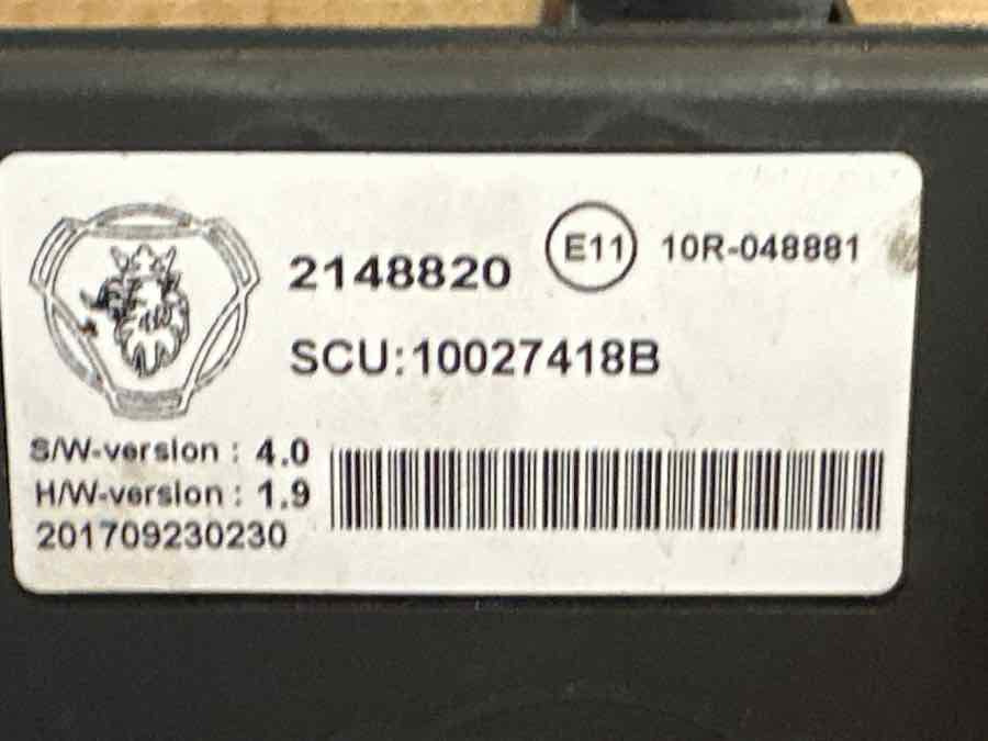 SCANIA ECU 2148820 - Electrical system for Truck: picture 3 SCANIA ECU 2148820 - Electrical system for Truck: picture 3