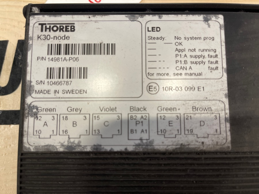 THOREB K30-NODE - Electrical system for Truck: picture 2 THOREB K30-NODE - Electrical system for Truck: picture 2