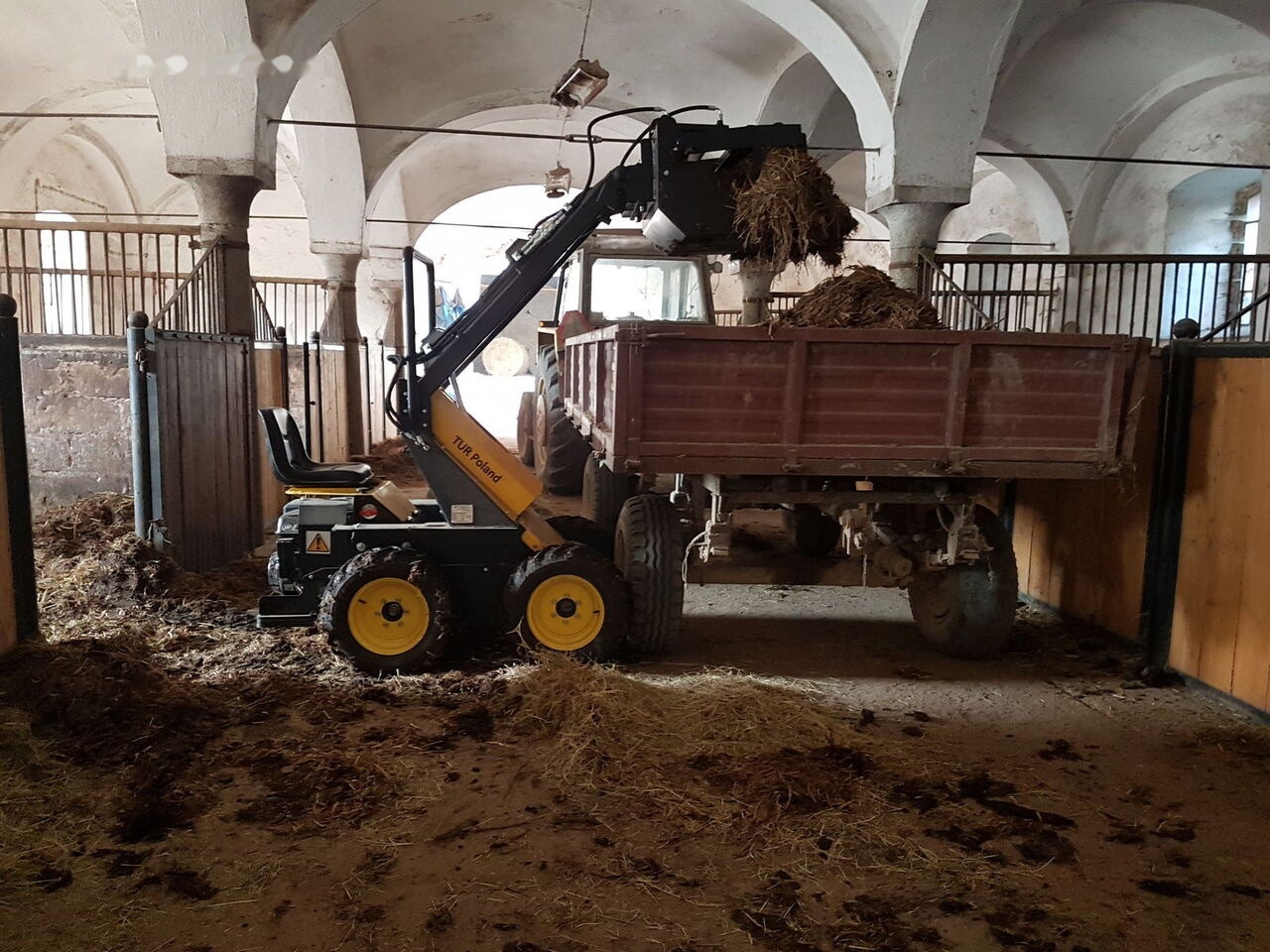 Tur Poland Mini Loader TUR N 520 Mini Hoflader Kompaktlader Briggs&Stratton - Skid steer loader: picture 5 Tur Poland Mini Loader TUR N 520 Mini Hoflader Kompaktlader Briggs&Stratton - Skid steer loader: picture 5