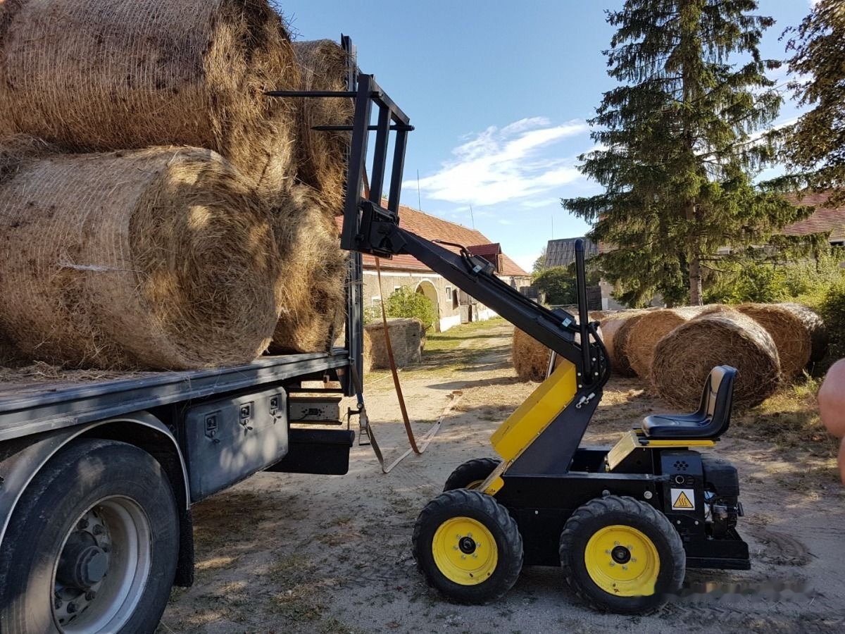 Tur Poland Mini Loader TUR N 520 Mini Hoflader Kompaktlader Briggs&Stratton - Skid steer loader: picture 3 Tur Poland Mini Loader TUR N 520 Mini Hoflader Kompaktlader Briggs&Stratton - Skid steer loader: picture 3
