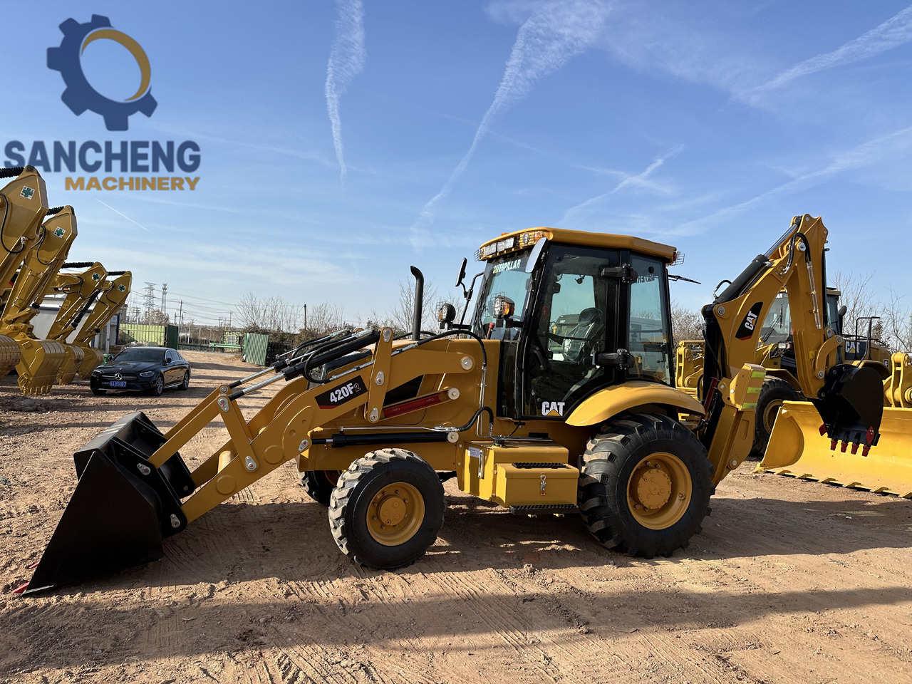 CATERPILLAR 420F2 - Backhoe loader: picture 2 CATERPILLAR 420F2 - Backhoe loader: picture 2