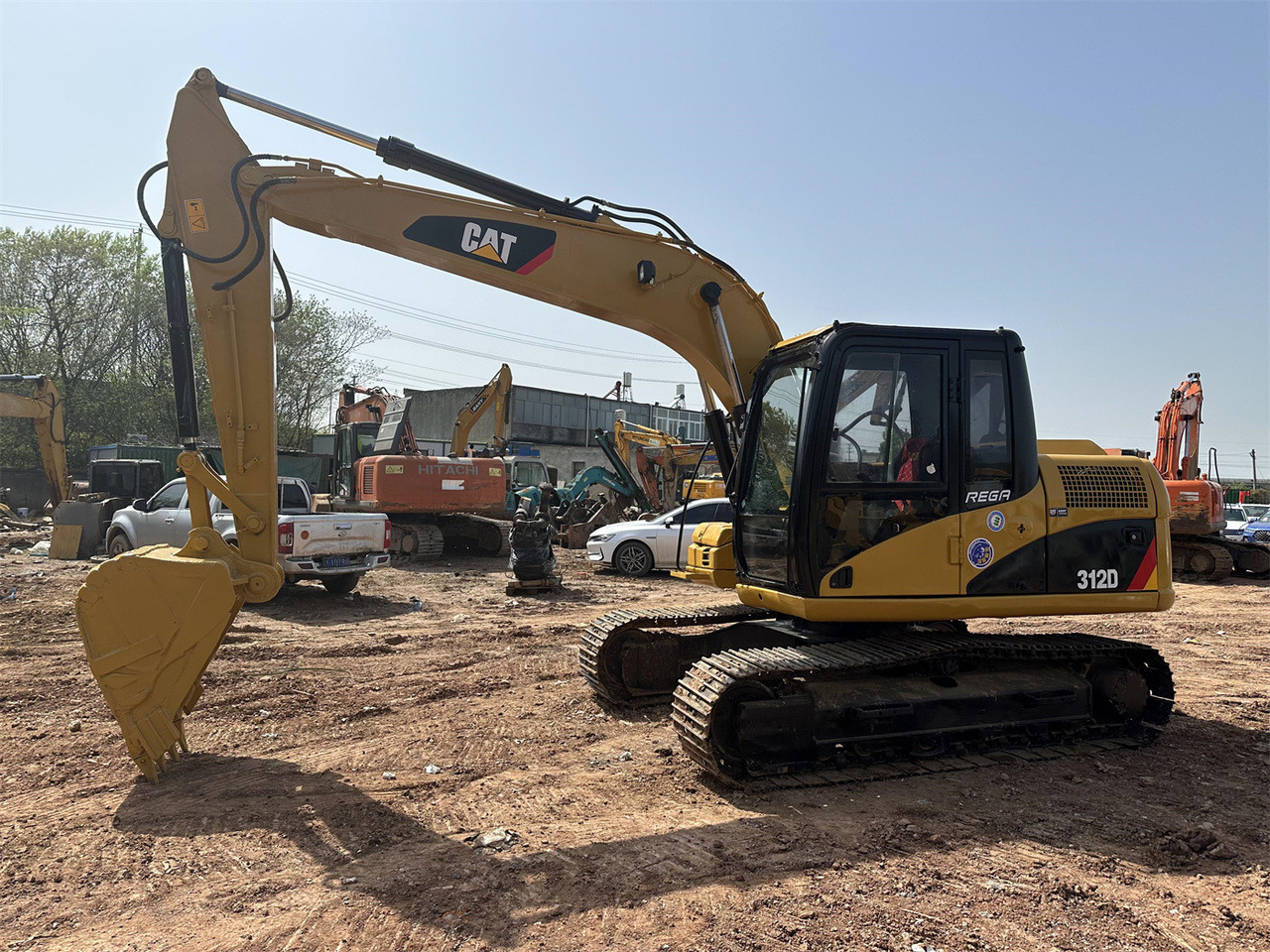 Caterpillar 312D - Mini excavator: picture 4 Caterpillar 312D - Mini excavator: picture 4
