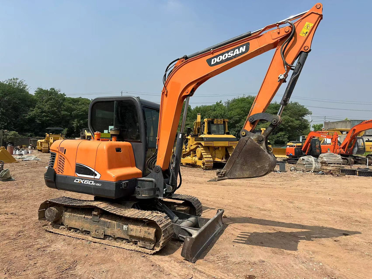 DOOSAN DX60 - Crawler excavator: picture 4 DOOSAN DX60 - Crawler excavator: picture 4