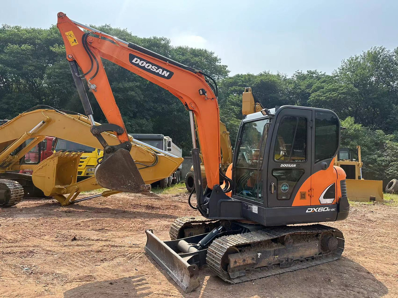 DOOSAN DX60 - Mini excavator: picture 5 DOOSAN DX60 - Mini excavator: picture 5