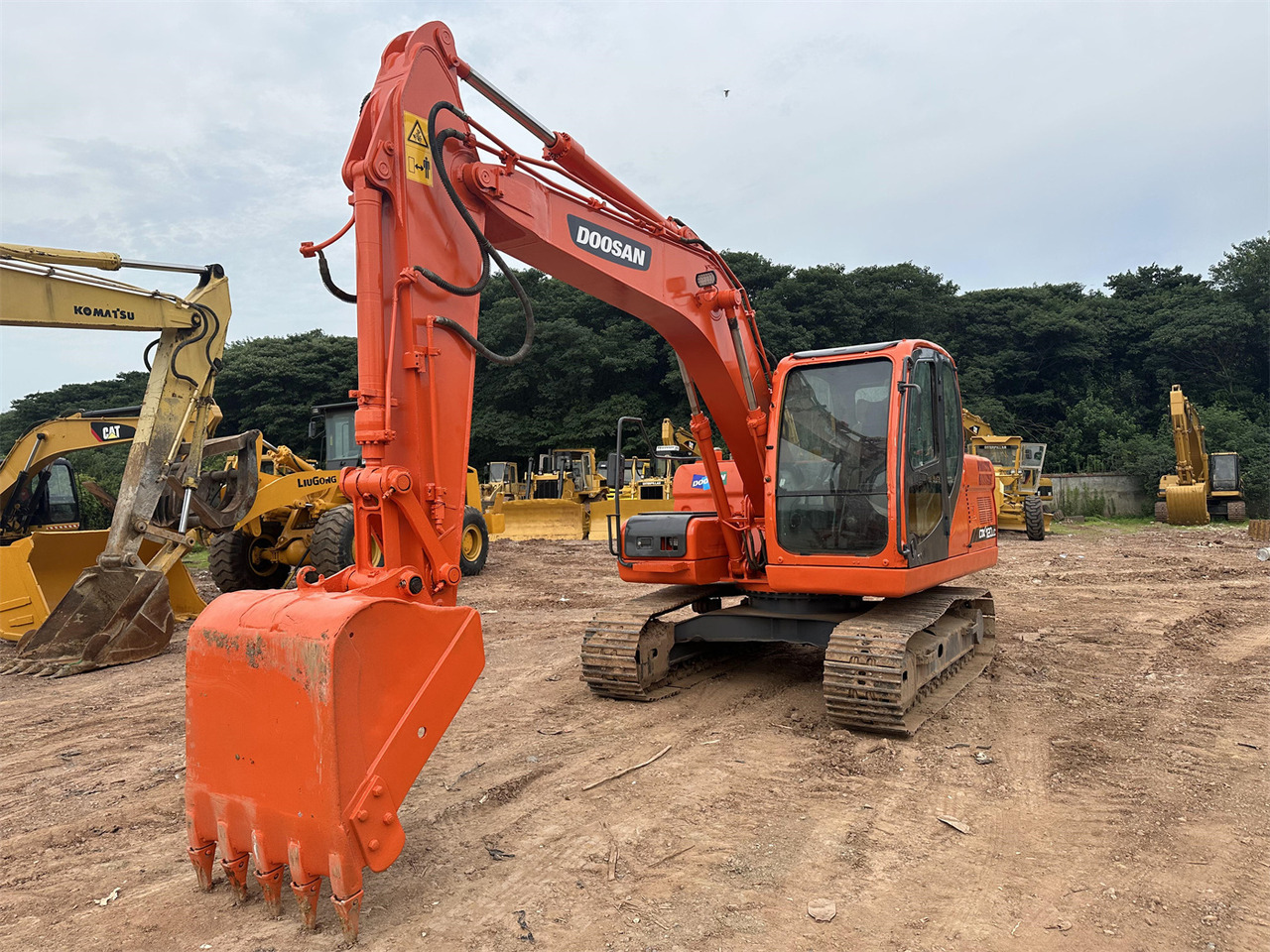 Doosan DX120 - Crawler excavator: picture 5 Doosan DX120 - Crawler excavator: picture 5