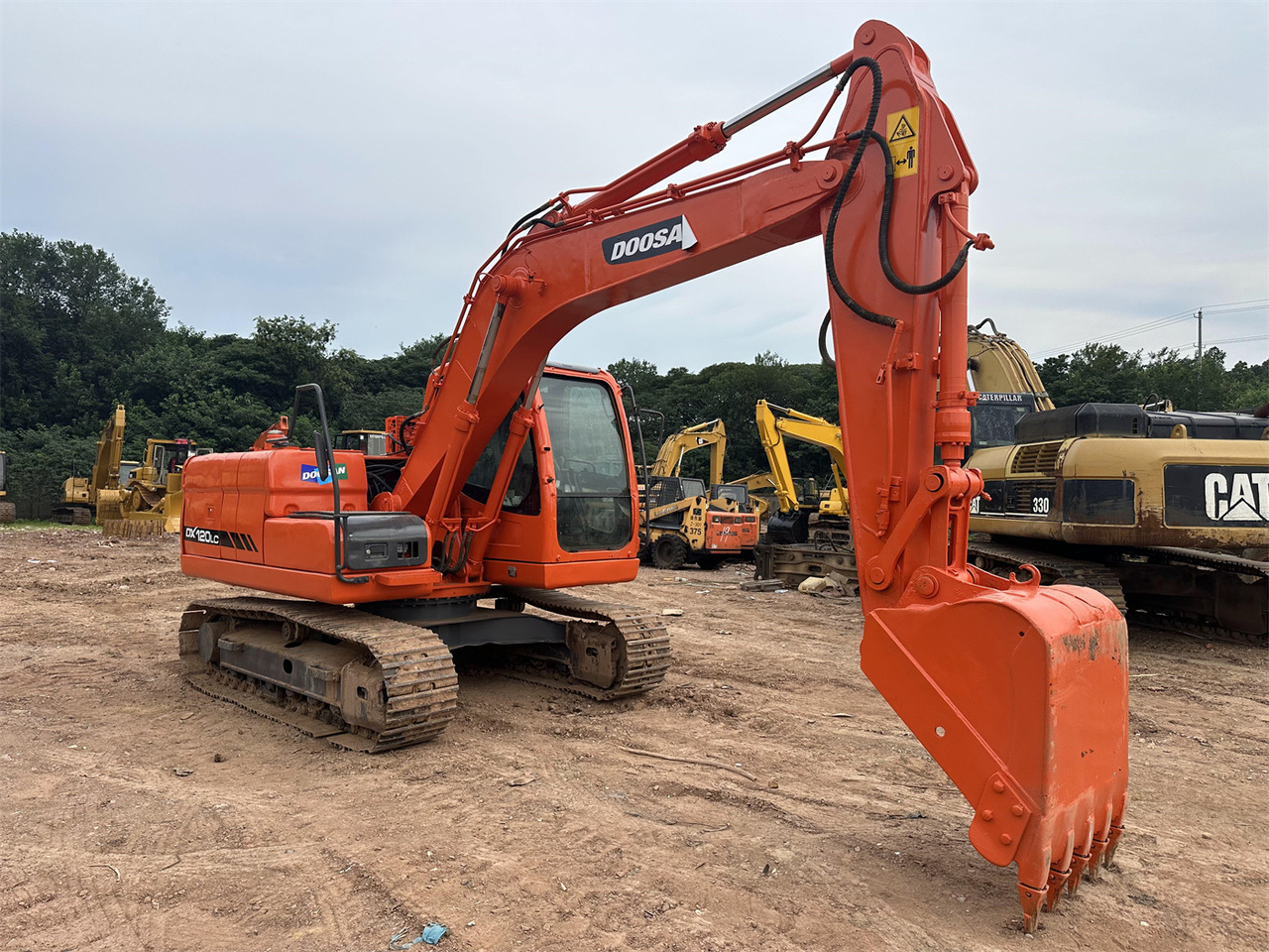 Doosan DX120 - Crawler excavator: picture 5 Doosan DX120 - Crawler excavator: picture 5