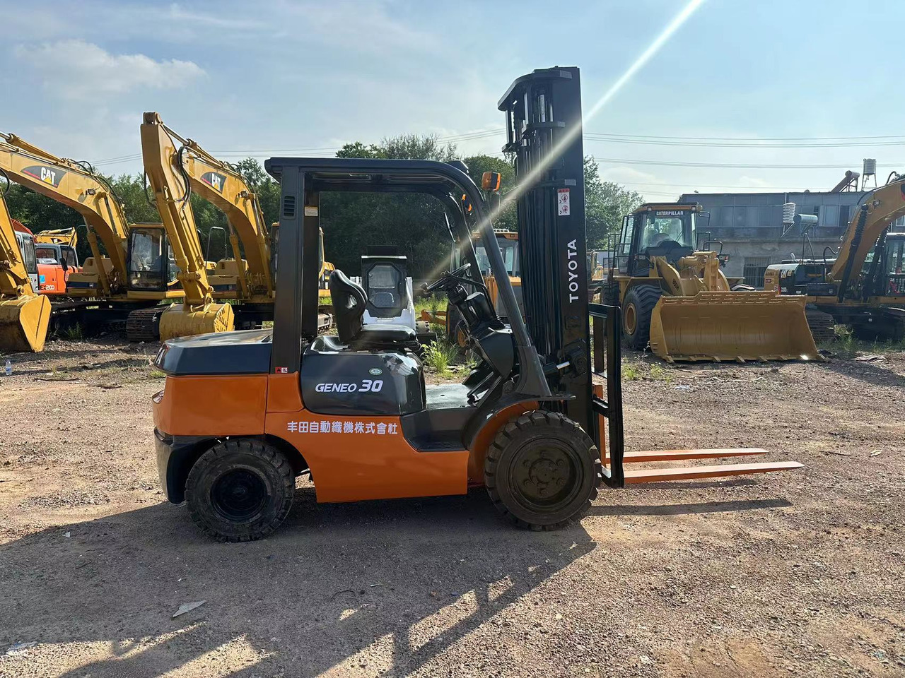 Diesel forklift TOYOTA GENEO30 forklift: picture 8