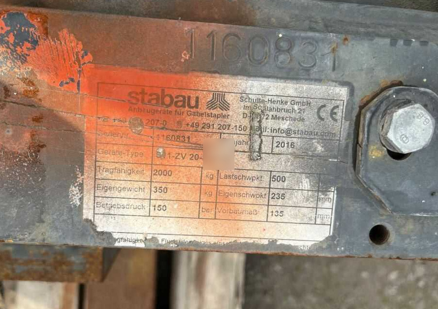 Stabau S11-ZV 20-S-BR01 - Attachment: picture 5 Stabau S11-ZV 20-S-BR01 - Attachment: picture 5