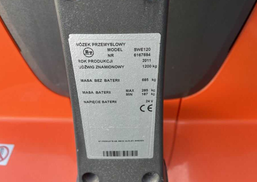 BT SWE120 - Stacker: picture 4 BT SWE120 - Stacker: picture 4