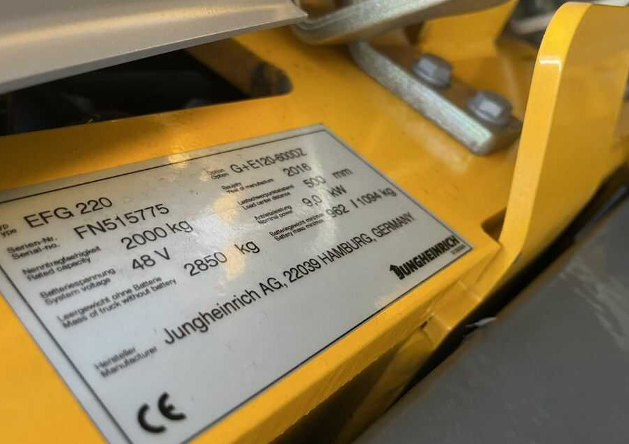 Jungheinrich EFG220 - Electric forklift: picture 4 Jungheinrich EFG220 - Electric forklift: picture 4