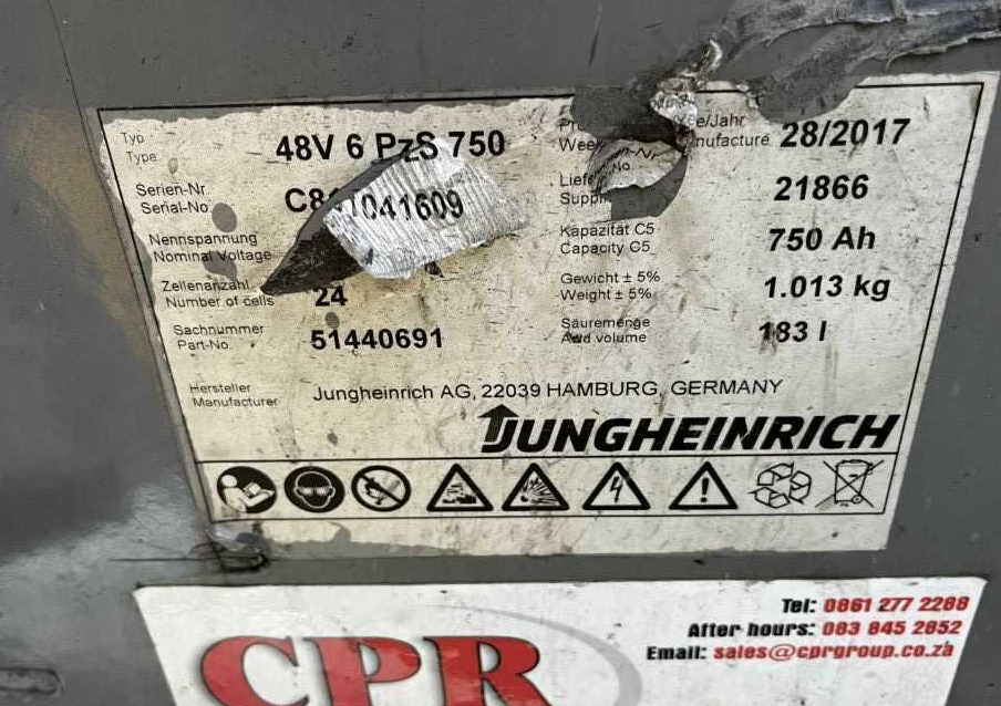 Jungheinrich EFG320 - Electric forklift: picture 5 Jungheinrich EFG320 - Electric forklift: picture 5