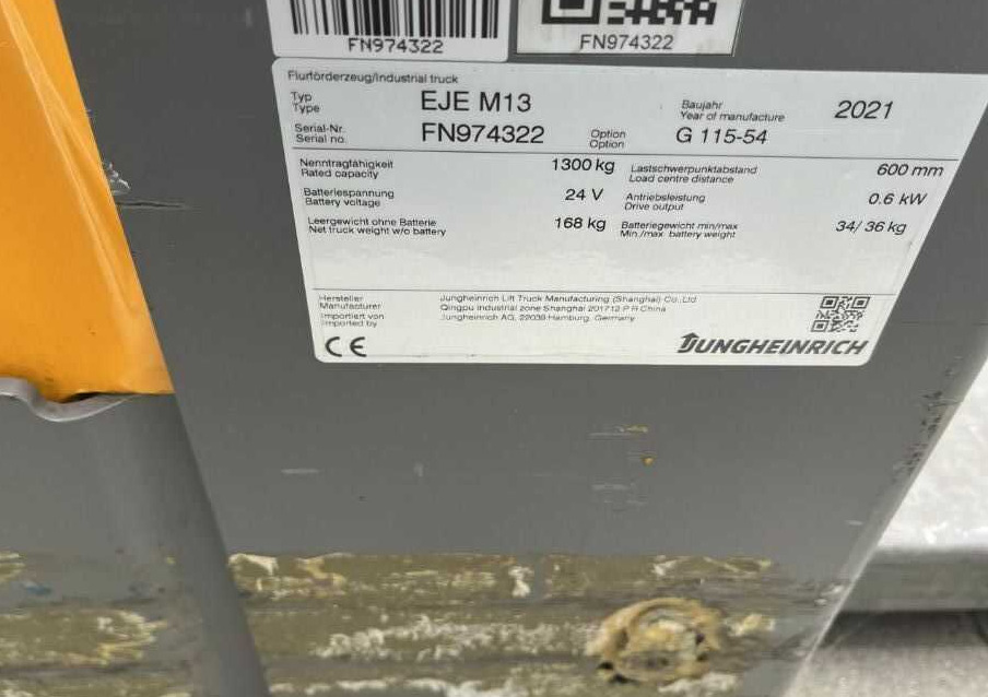 Jungheinrich EJEM13 - Pallet truck: picture 4 Jungheinrich EJEM13 - Pallet truck: picture 4