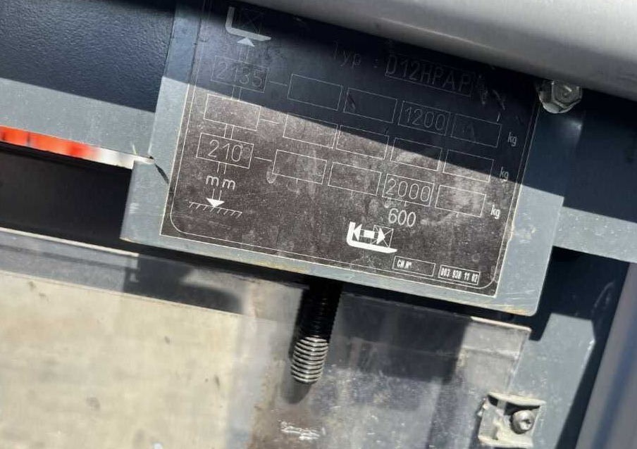 Linde D12HPAP - Stacker: picture 5 Linde D12HPAP - Stacker: picture 5