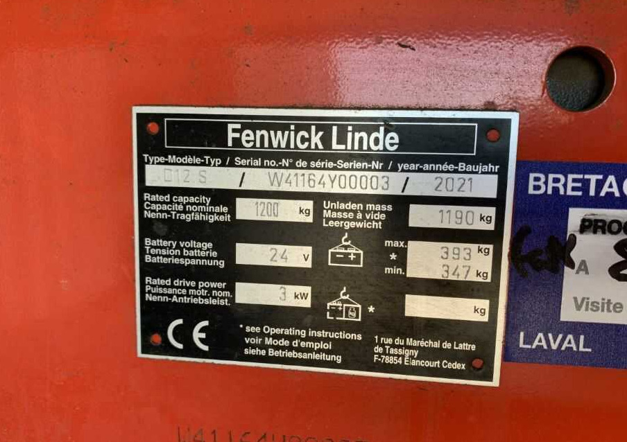 Linde D12S - Stacker: picture 4 Linde D12S - Stacker: picture 4