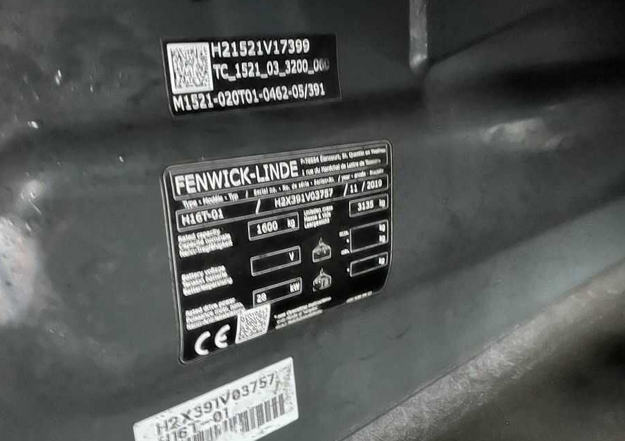 Linde H16T-01 - LPG forklift: picture 5 Linde H16T-01 - LPG forklift: picture 5