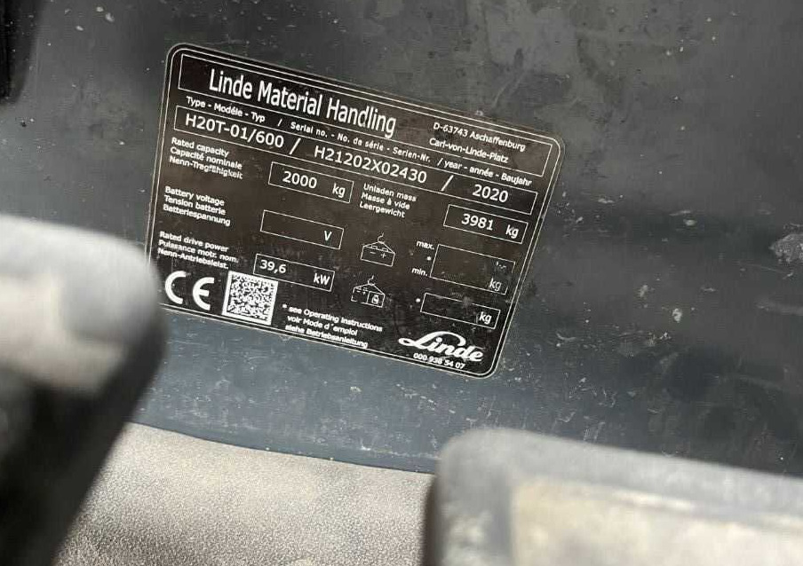 Linde H20T-01/600 - LPG forklift: picture 4 Linde H20T-01/600 - LPG forklift: picture 4
