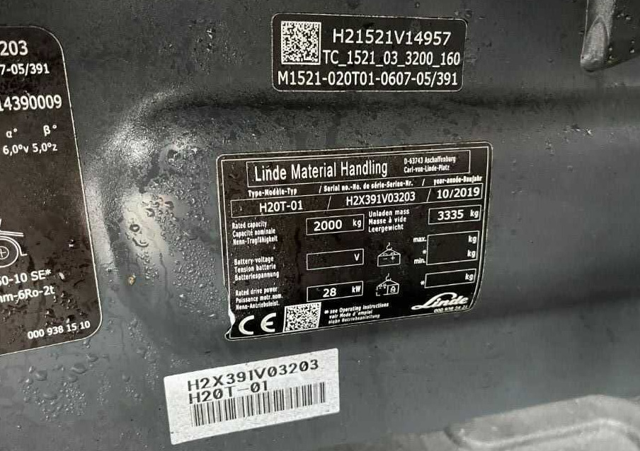 Linde H20T-01 - LPG forklift: picture 4 Linde H20T-01 - LPG forklift: picture 4