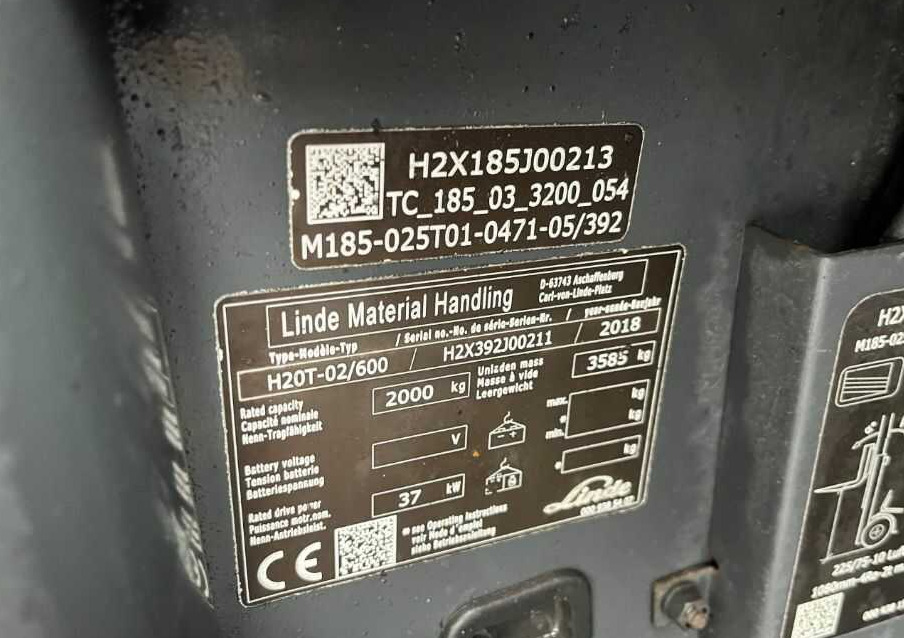 Linde H20T-02/600 - LPG forklift: picture 4 Linde H20T-02/600 - LPG forklift: picture 4