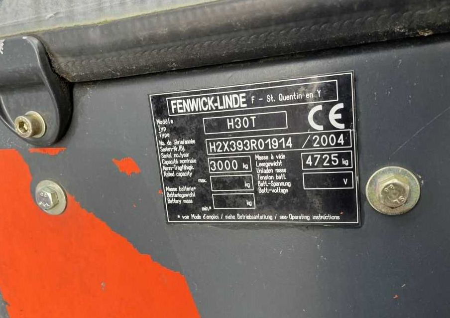 Linde H30T - LPG forklift: picture 4 Linde H30T - LPG forklift: picture 4