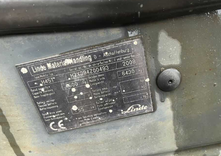 Linde H45T - LPG forklift: picture 4 Linde H45T - LPG forklift: picture 4