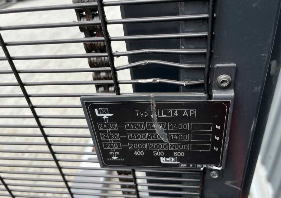 Linde L14LAP - Stacker: picture 5 Linde L14LAP - Stacker: picture 5