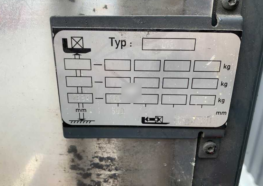 Linde L16 - Stacker: picture 5 Linde L16 - Stacker: picture 5