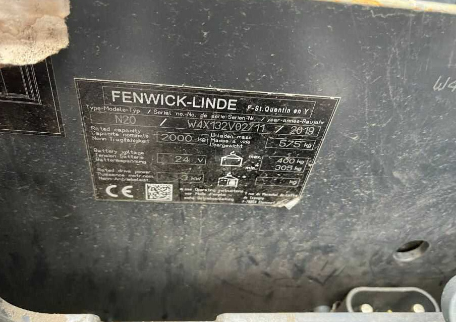 Linde N20 - Order picker: picture 4 Linde N20 - Order picker: picture 4