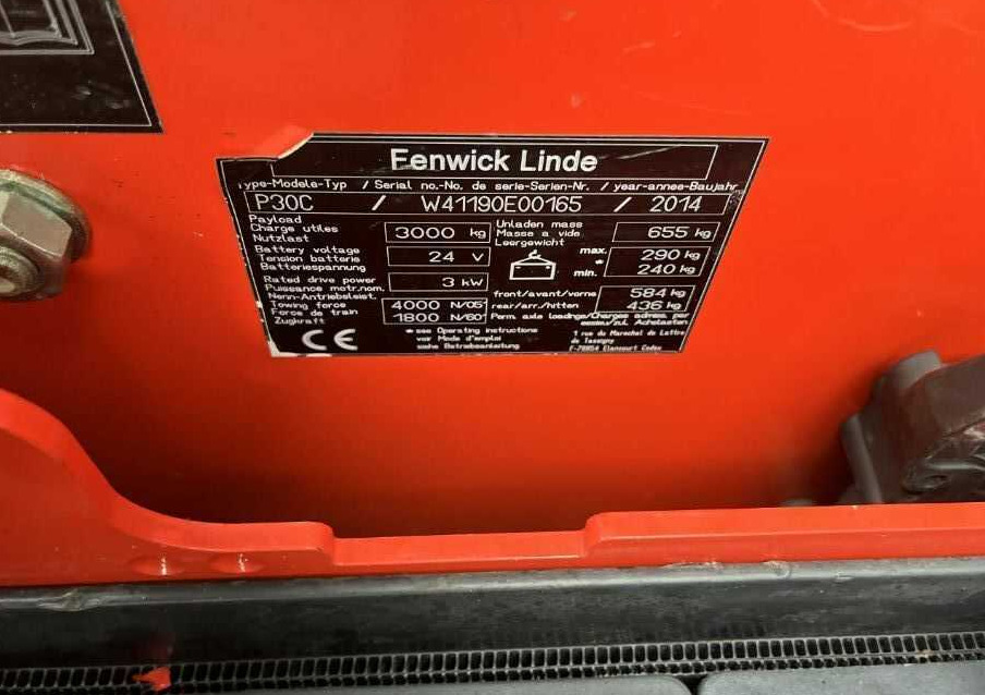 Linde P30C - Tow tractor: picture 4 Linde P30C - Tow tractor: picture 4