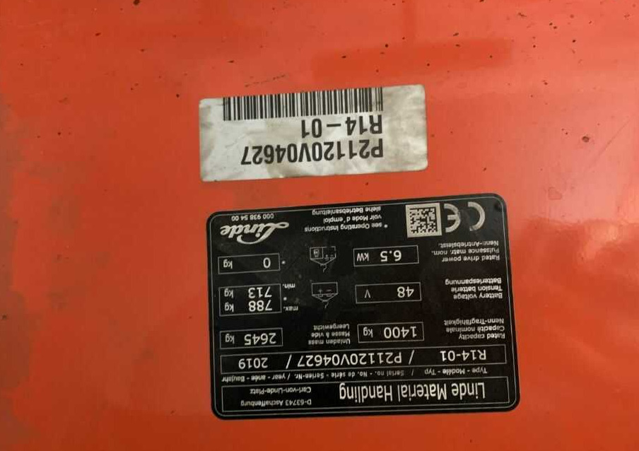 Linde R14-01 - Reach truck: picture 4 Linde R14-01 - Reach truck: picture 4