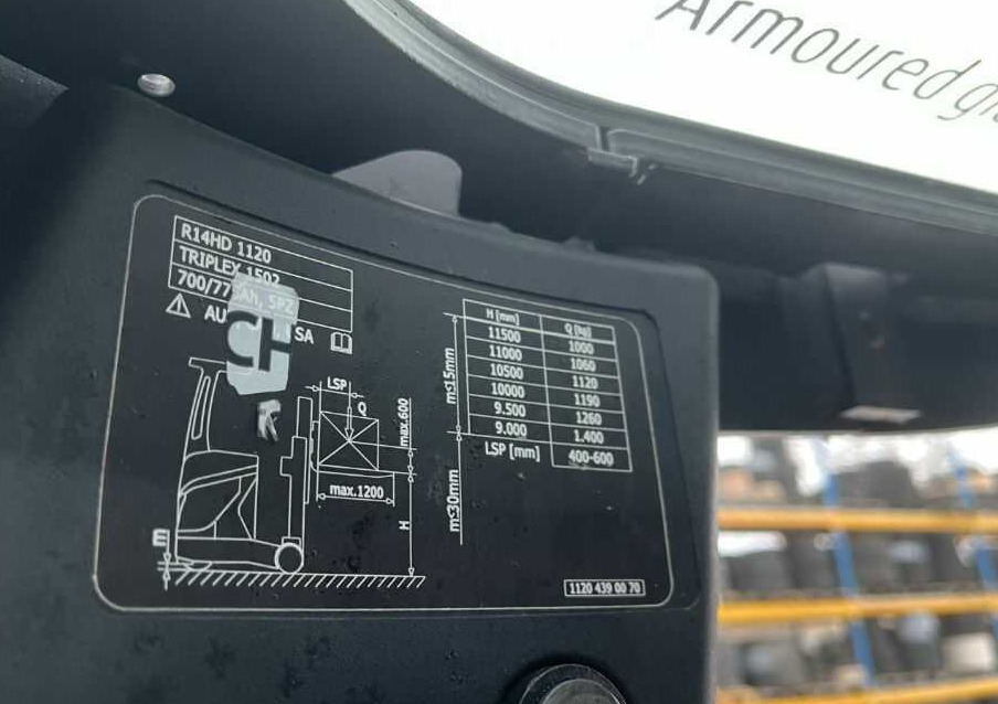 Linde R14-01 - Reach truck: picture 5 Linde R14-01 - Reach truck: picture 5