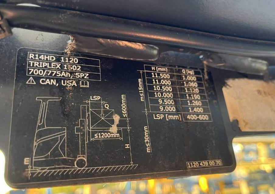 Linde R14HD-01 - Reach truck: picture 1 Linde R14HD-01 - Reach truck: picture 1