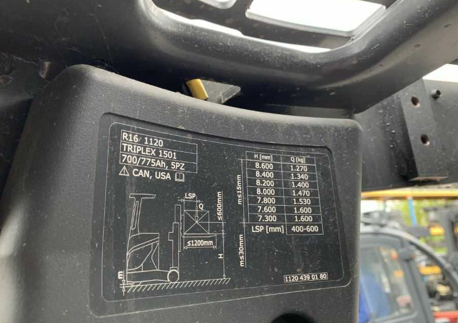 Linde R16-01t - Reach truck: picture 5 Linde R16-01t - Reach truck: picture 5