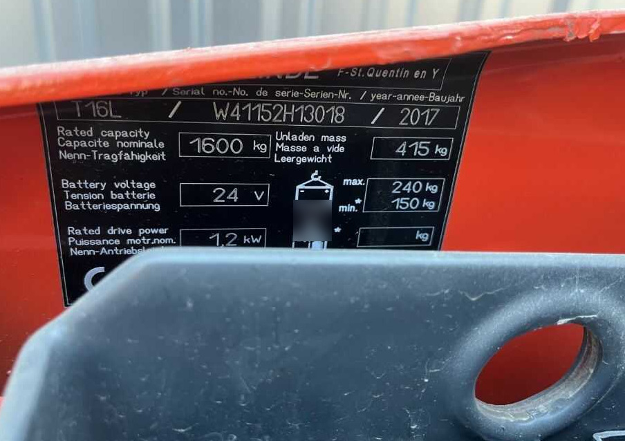 Linde T16L - Pallet truck: picture 4 Linde T16L - Pallet truck: picture 4