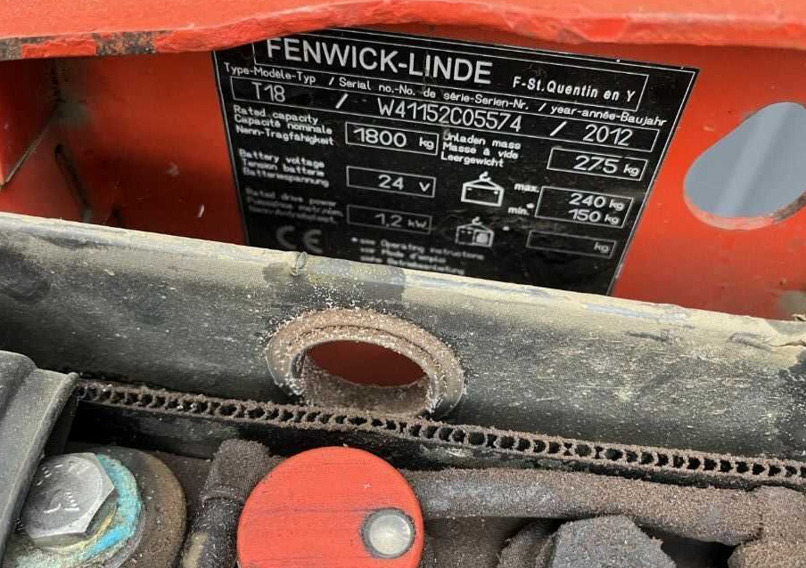 Linde T18 - Pallet truck: picture 4 Linde T18 - Pallet truck: picture 4