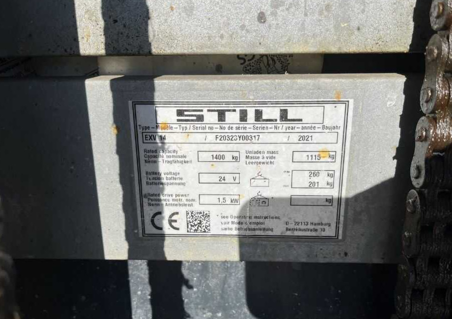 Still EXV14 - Stacker: picture 4 Still EXV14 - Stacker: picture 4