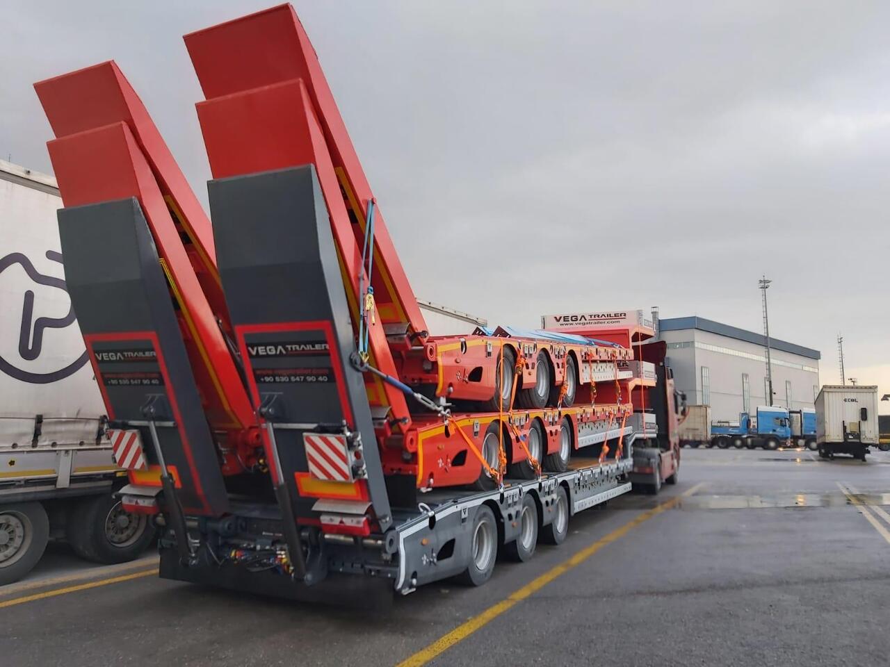 VEGA 3 AXLE STANDARD LOWBED - Low loader semi-trailer: picture 2 VEGA 3 AXLE STANDARD LOWBED - Low loader semi-trailer: picture 2