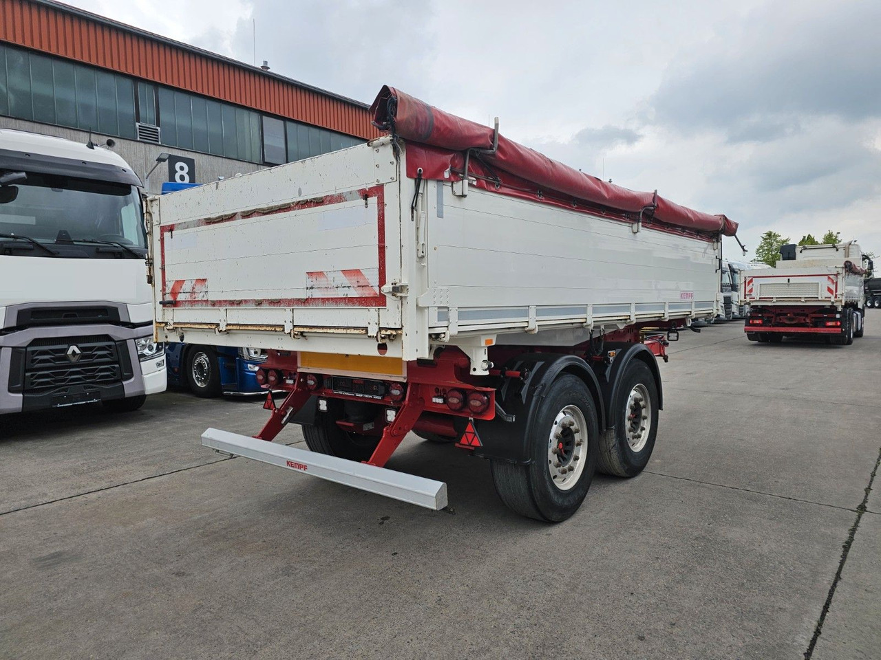 Kempf GETREIDEKIPPER * SAF-ACHSEN * LIFTACHSE * ALCOA - Tipper trailer: picture 5 Kempf GETREIDEKIPPER * SAF-ACHSEN * LIFTACHSE * ALCOA - Tipper trailer: picture 5