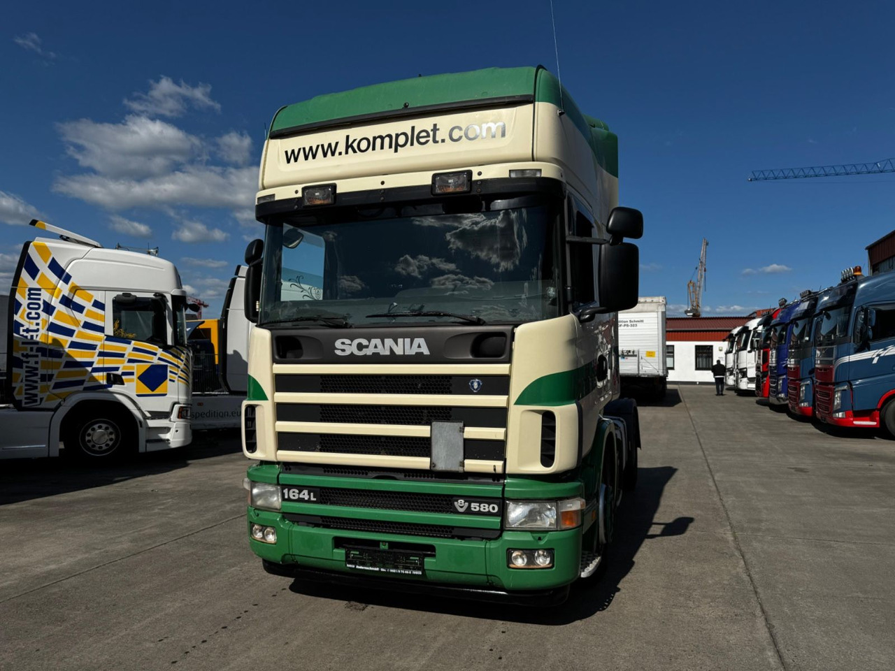Scania 164L V8 580 * RETARDER * TÜV 01.26 * GERMAN - Tractor unit: picture 3 Scania 164L V8 580 * RETARDER * TÜV 01.26 * GERMAN - Tractor unit: picture 3