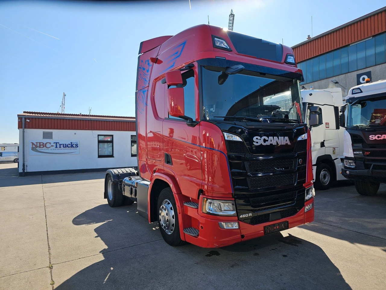 Scania R 460 * BRANDSCHADEN * ACC * RETARDER * LEDER * - Tractor unit: picture 3 Scania R 460 * BRANDSCHADEN * ACC * RETARDER * LEDER * - Tractor unit: picture 3