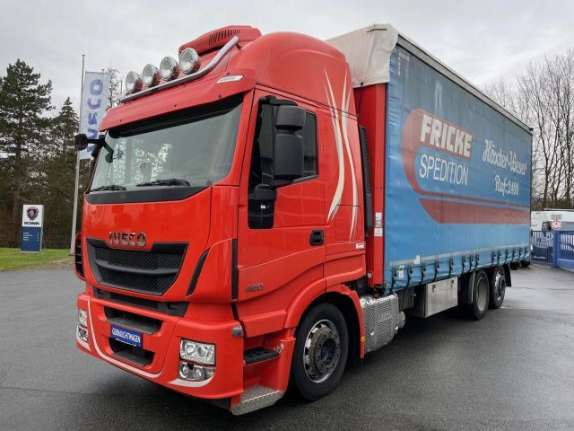 Iveco Stralis AS260S42Y/FP GV Euro6 Intarder Klima AHK - Curtainsider truck: picture 1 Iveco Stralis AS260S42Y/FP GV Euro6 Intarder Klima AHK - Curtainsider truck: picture 1