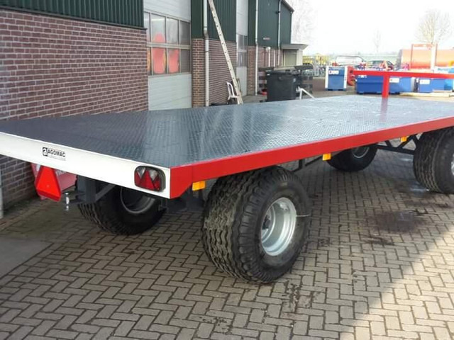 12 tons balenwagen - Dropside/ Flatbed trailer: picture 3 12 tons balenwagen - Dropside/ Flatbed trailer: picture 3