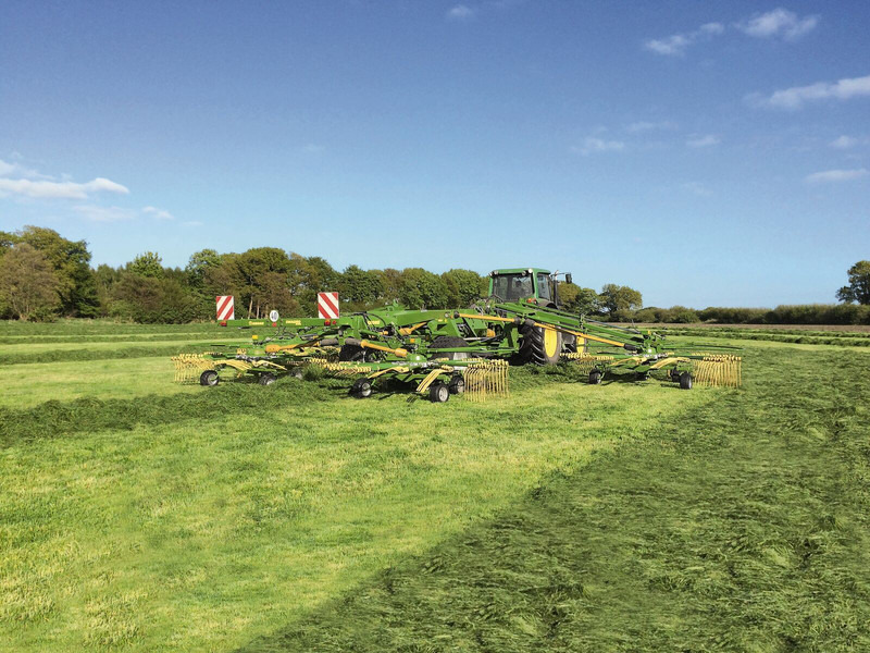 Krone vier harkelementen en Zijaflegharken - Tedder/ Rake: picture 5 Krone vier harkelementen en Zijaflegharken - Tedder/ Rake: picture 5