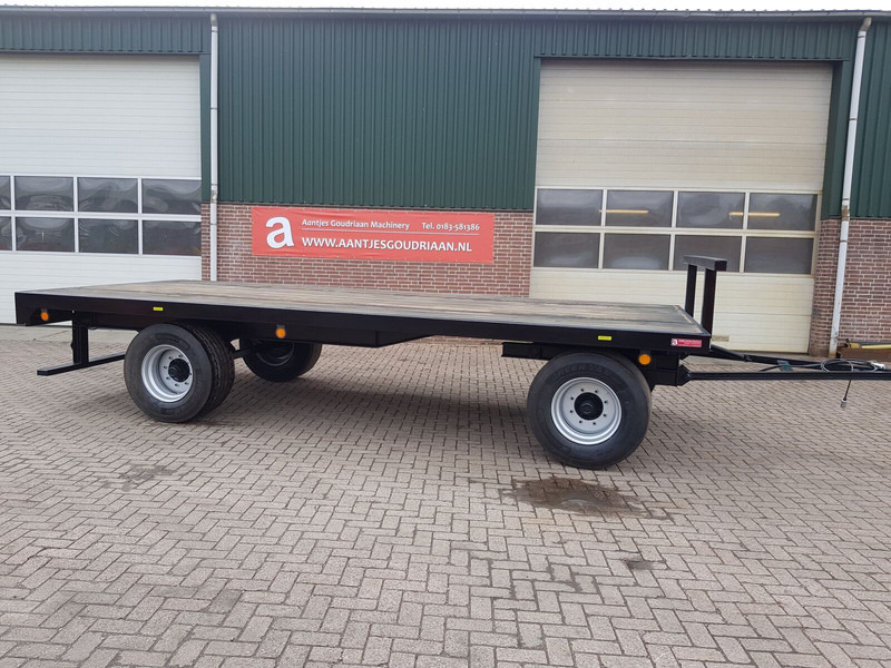 NIEUWE 15 tons balenwagen - Dropside/ Flatbed trailer: picture 1 NIEUWE 15 tons balenwagen - Dropside/ Flatbed trailer: picture 1