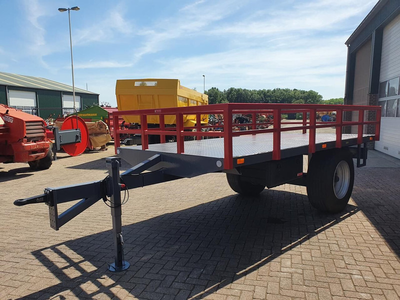 New Dropside/ Flatbed trailer Onbekend Bakkenwagen: picture 8