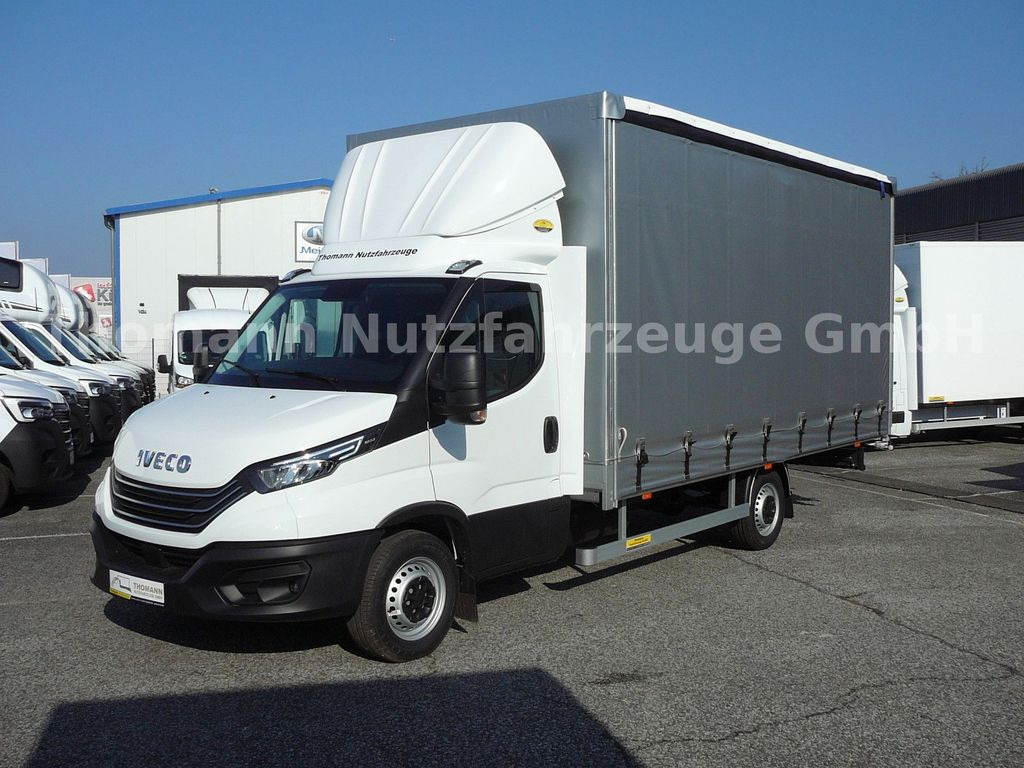 Iveco Daily 35S18 Pritsche Plane Edscha Verdeck - Curtain side van: picture 2 Iveco Daily 35S18 Pritsche Plane Edscha Verdeck - Curtain side van: picture 2