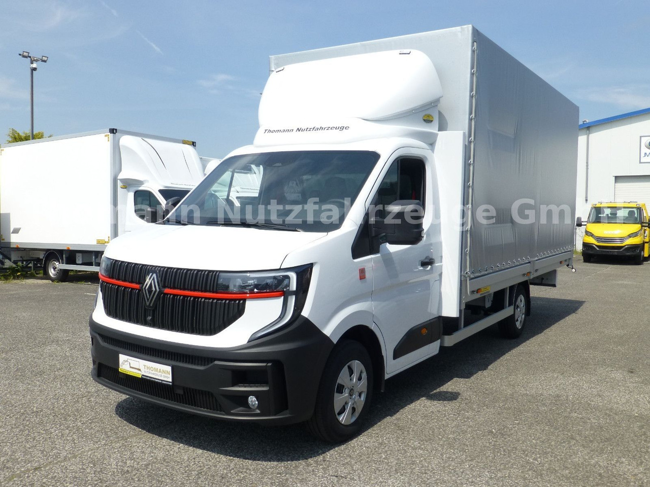 Renault NEW Master Pritsche Plane Vollalu - Curtain side van: picture 2 Renault NEW Master Pritsche Plane Vollalu - Curtain side van: picture 2