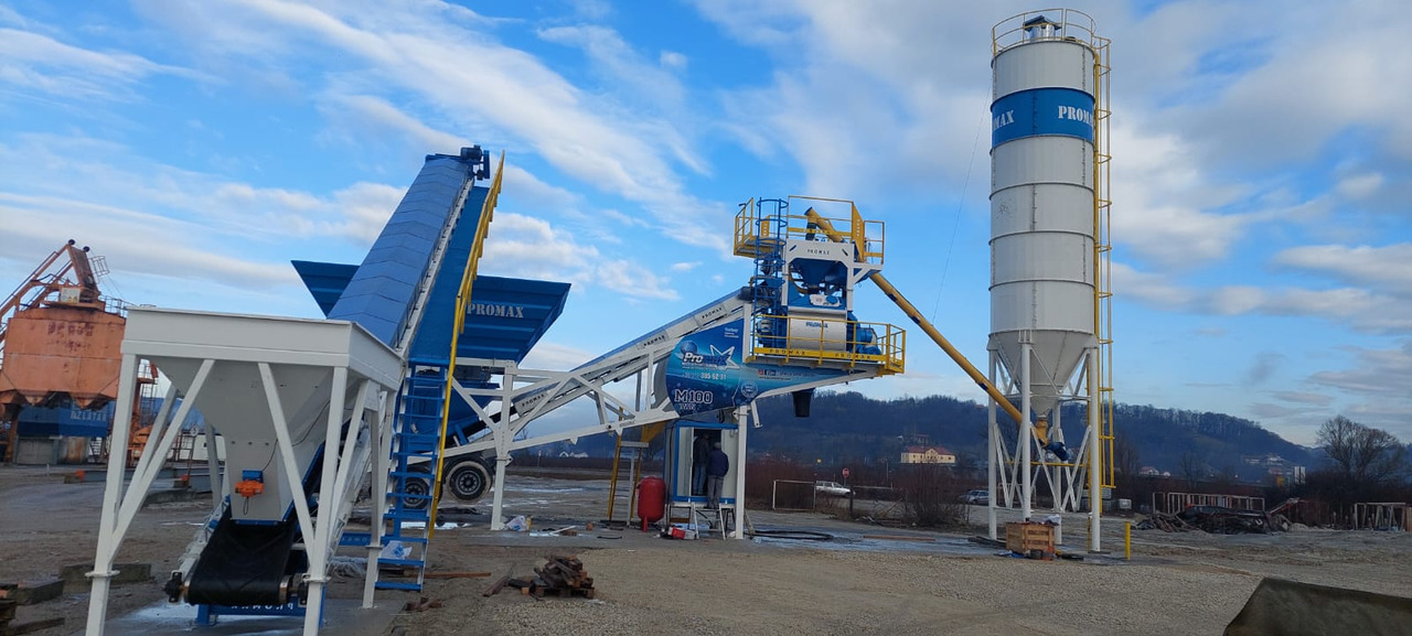 PROMAX MOBILE CONCRETE BATCHING PLANT M100-TWN (100m3/h)  - Concrete plant: picture 2 PROMAX MOBILE CONCRETE BATCHING PLANT M100-TWN (100m3/h)  - Concrete plant: picture 2