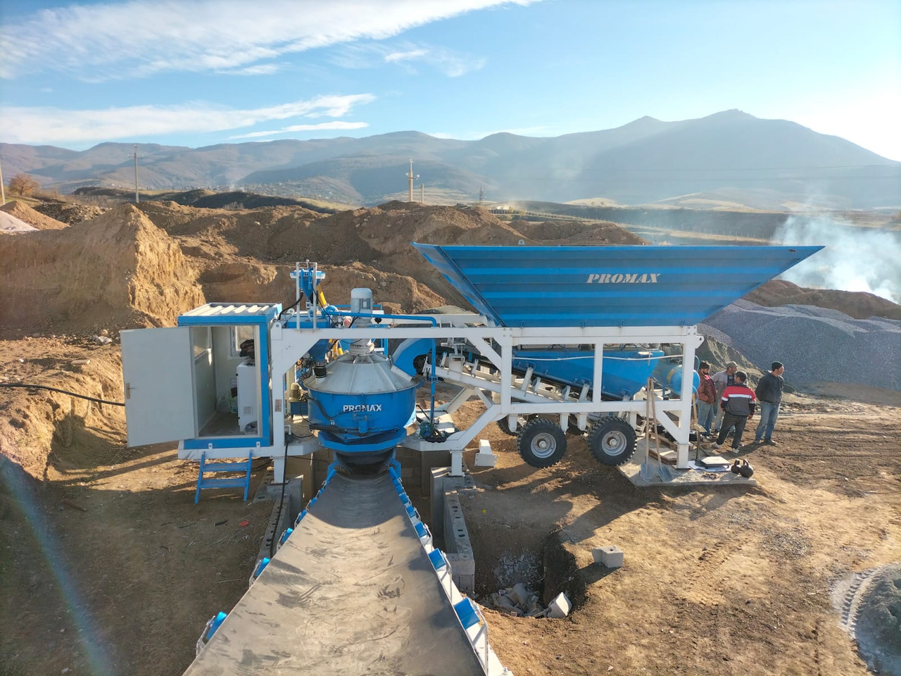 PROMAX MOBILE CONCRETE PLANT M35-PLNT (35M3/H)  - Concrete plant: picture 3 PROMAX MOBILE CONCRETE PLANT M35-PLNT (35M3/H)  - Concrete plant: picture 3